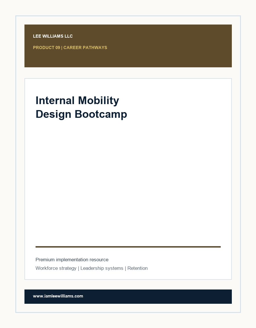 Internal Mobility Design Bootcamp cover preview